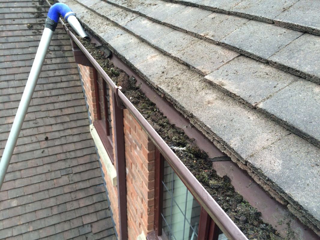 Gutter Unblocking in Gnosall