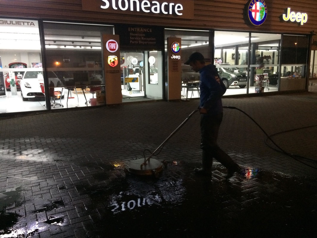 Forecourt Cleaning